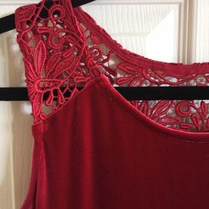 Rubber Ducky Prod. Red Polyester Floor Length Gown